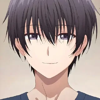 Ангел по соседству @anime_stickerr