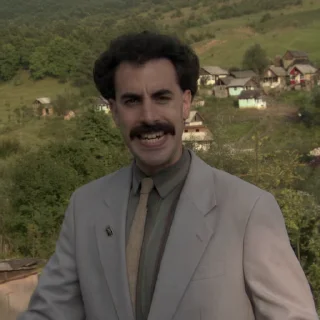 BORAT BY @slikery_goslinga