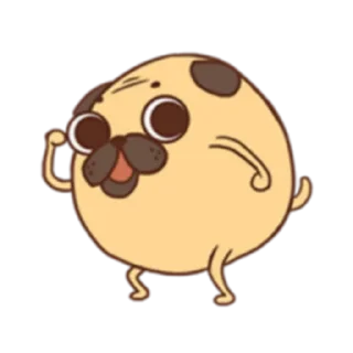Poggo the Pug (FULL) [英文] @WSZB_Stickers