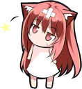 Anime Girl @stickersb2b