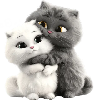 Парные котейки @Nyasticks2