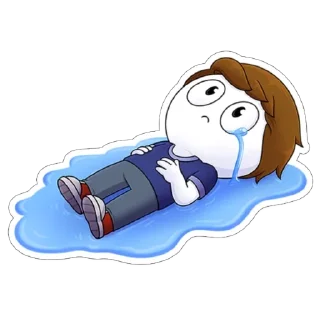 😭