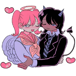 Ангел & Демон @Nyasticks