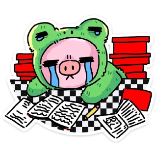 😭