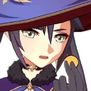 Mona by @Genshiin_Impact
