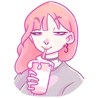 Малин без надписей @tgstickers