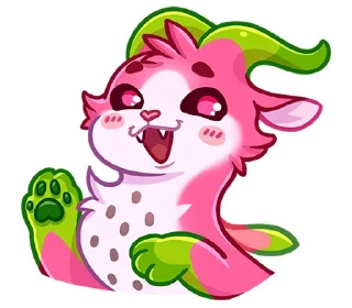 Фрутик без надписей @stickers_vk