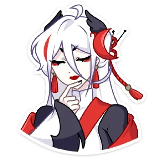Цуру без надписей от @stickers_vk