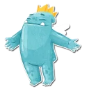 👑