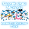 LightAndFreedom Cake Monster Boom Pack