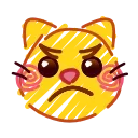 😾