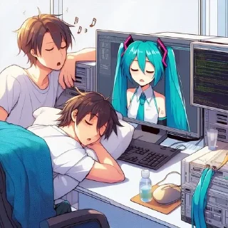 😴