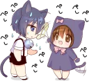 😾