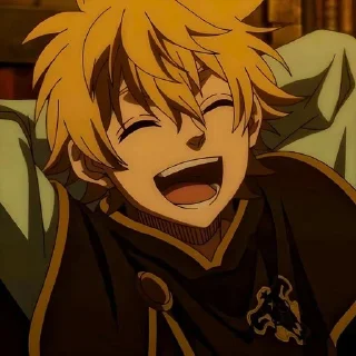 Черный клевер @anime_sticks