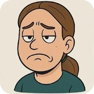 ☹