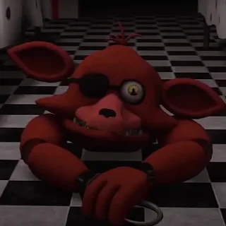 Unwithered/Withered Foxy by @fnafwillie