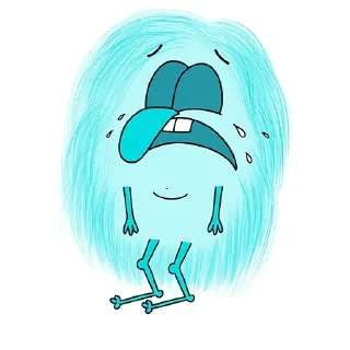 😥