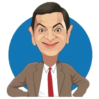 Mr. Bean Caricatures @PunjabiSticker