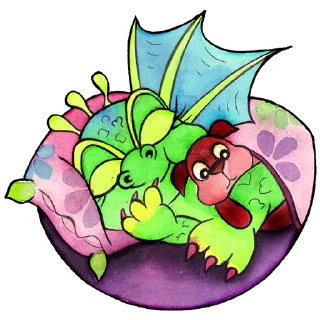 😴