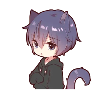 Черный кот - @tg_sticks