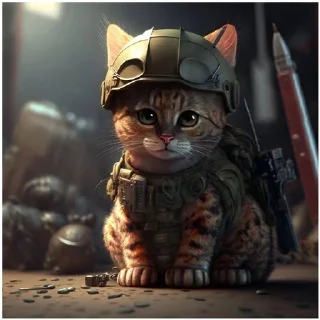 😼