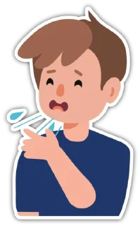 😷