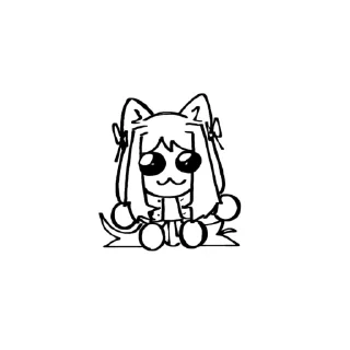 😼