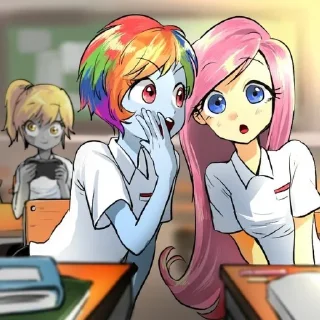 👭