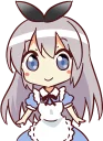 CUTE GIRL Alice :: @line_stickers