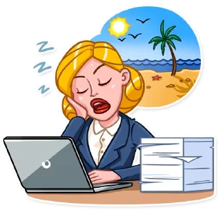 😴
