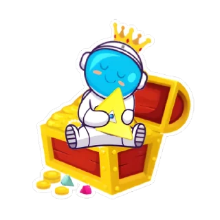 👑