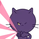 Chaos Cat | @discord_stickers