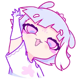 Мизу без надписей @TgSticker