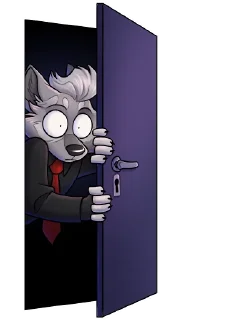 😨
