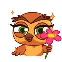 Сова  @TgSticker