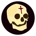 Animated Skull @stickersb2b