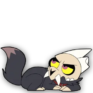 😾