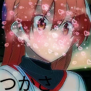 Унеси меня на луну @anime_stickerr