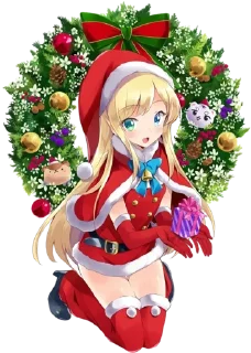 Merry Christmas @Anak_kucing_stiker