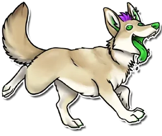 Punk Dog @stickersb2b