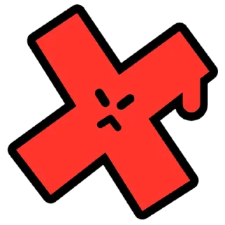 ❌️