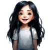 Милая девочка @Liveisstickers