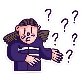 ❓