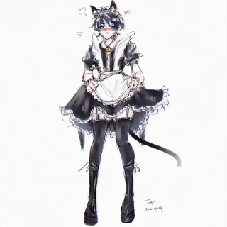 😾