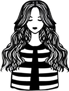 Sad Girl @stickersb2b