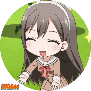 @STIKERFORALL BANG DREAM!GIRLS BAND PARTY!PHOTO CIRCLE