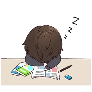 😪