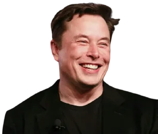 Elon Musk @Stickersey