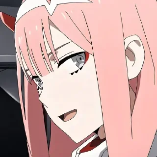 Милый во франксе @anime_stickerr