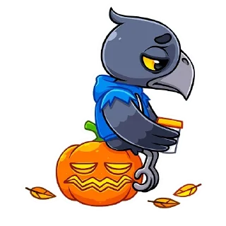 Ворон Кру :: @TgSticker
